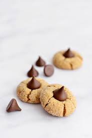 Peanut Butter Cookies And Chocolate Kisses Cookie Brownie Recipe Homemade Cookies Delicious Chocolate