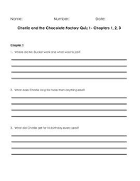 Charlie The Chocolate Factory Chapter Quizzes Chocolate Factory Quizzes Charlie