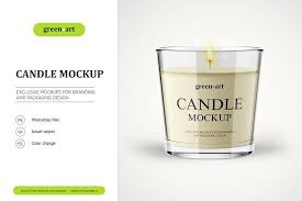 Candle Mockup Candle Mockup Premium Packaging Plastic Drink Bottles