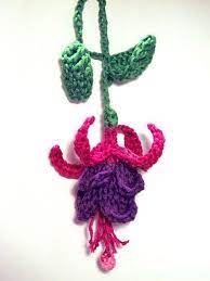 Ravelry Fuchsia Crochet Pattern By Camelia Shanahan Crochet Flower Patterns Crochet Flowers Crochet Plant