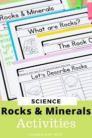 Rocks And Minerals Worksheets With Google Classroom Distance Learning Weather Science Activities Primary Writing Science Lessons