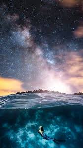 Free Cool Iphone Wallpaper Space On Ocean 564x1002 Wallpaper Teahub Io