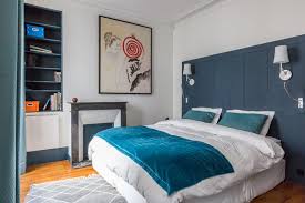Décorer une chambre en bleu gris. Chambre Bleue 40 Inspirations Pour Une Deco Tendance Et Apaisante