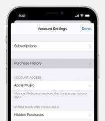 View Your Purchase History For The App Store, Itunes Store, And Other Apple  Media Services - Apple Support