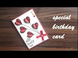 Personalize your own printable & online birthday cards for mom. Diy Beautiful Handmade Birthday Card Idea For Mom Diy Greeting Cards For Birthday Youtube