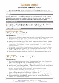 They are editable to customize for your own needs and are available in pdf and microsoft word formats. Mechanical Engineer Resume Samples Qwikresume