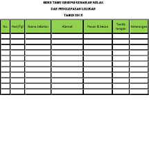 Diharapkan format buku rekapitulasi kenaikan kelas dan kelulusan versi 2018 ini merupakan salah referensi yang baik dan benar sesuai harapan anda, bisa digunakan untuk administrasi kenaikan tingkat, administrasi kurikulum 2013, buku rekapitulasi, doc, excel, dengan demikian file tersebut bisa memenuhi dan mengakhiri pencarian. Contoh Format Buku Tamu Infosekolah Id Blogspot Com