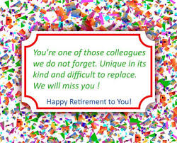 Best Retirement Wishes For Your Beloved Find the best messages about happy retirement to use every time. retirement valley retirement valley
