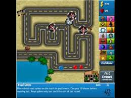 Bloons Tower Defense 4 Walkthrough Track 1 Hard No Lives Lost Died On Wave 79 Youtube