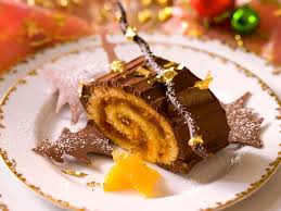Buche Aux Clementines Et Au Chocolat Recettes Recette Idee Dessert Recette Buche Dessert Noel