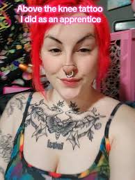 As Above and Below Knee Tattoo