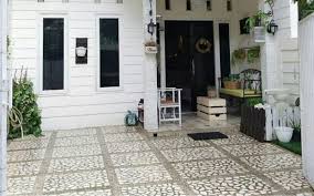10 Ide Keramik Teras Depan Rumah Minimalis Cocok Banget Untuk Rumah Type 36 Rumah123 Com
