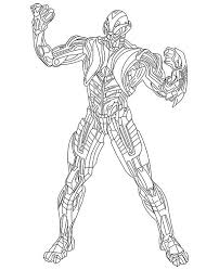 ultron coloring page avengers to print topcoloringpages net