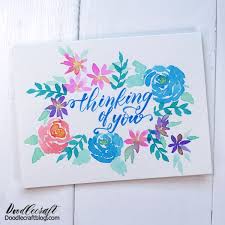 In today's tutorial i'm showing you two ideas for simp. How To Paint Watercolor Floral Handmade Cards
