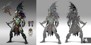 Exclusive 'mortal kombat x' concept art by justin murray | concept art world. Artstation Mortal Kombat 11 Characters Atomhawk Design