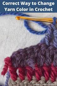 When Changing Color At The Beginning Or End Of A Row You Never Want To Complete The Last St Change Colors In Crochet Crochet Stitches For Beginners Yarn Colors