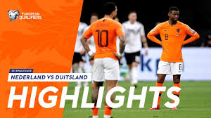 Wedden op nederland tijdens het ek? Highlights Nederland Duitsland 24 03 2019 Ek Kwalificatie 2020 Youtube