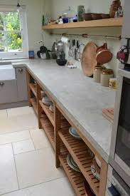 Plan De Travail Pour Cuisine Moderne En Beton Modernkitchendesign Modern Kitchen Design Cuisine Kitchen Design Concrete Kitchen Rustic Kitchen