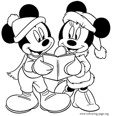 Mickey Mouse Mickey And Minnie In Winter Coloring Page Cartoon Coloring Pages Mickey Coloring Pages Minnie Mouse Coloring Pages
