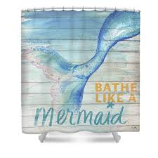 Mermaid shower curtain mermaid bathroom mermaid room mermaid art shower curtains unicorns and mermaids real mermaids mermaid quotes mermaid kisses. Mermaid Bath I Shower Curtain For Sale By Elizabeth Medley