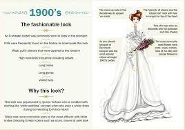 A Fascinating New Bridal Infographic Shows The Evolution Of Wedding Dresses From The 1900s To Today Wedding Dresses Wedding Dress Trends Wedding