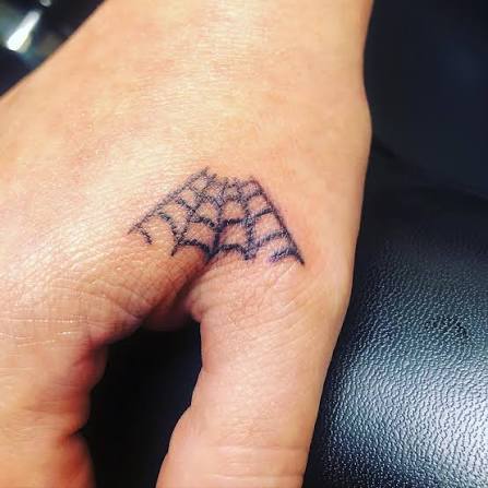 This weeks TINY TATTOOS ❤️ 1: Finger Tattoos 2. Spider web 3. Butterfly for a loved one 4. Butterfly on the ribs 5. Cloud behind the ear Who's next?