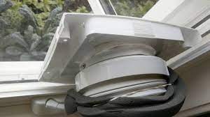 Both types of casement windows air conditioners are suitable if you need a very well working and inexpensive machine with useful functions. Install Mount Window Air Conditioner With Clear Plastic Plexiglass Better Than Wood Youtube