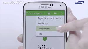 Wie Richte Ich Die S Health Anwendung Auf Dem Samsung Galaxy S5 Ein How To Video Youtube