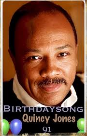 Congratulations Quincy Jones 91 today Born: March 14, 1933 Jazz musician  but also music producer for.Michael Jackson Thriller and Bad.  https://youtu.be/x3xsEv61G5M?si=KpCR1MIMWm1FxyhW  https://youtu.be/Ce_hI8knJAo?si=i5DjD_qpzFmPDmVD https://youtu.be ...