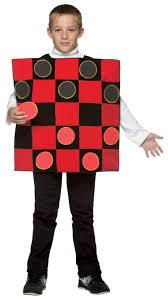 Checker Board Child Costume Halloween Costumes For Kids Game Costumes Themed Halloween Costumes