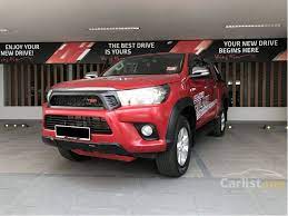 Find almost anything for sale in malaysia on mudah.my, malaysia's largest marketplace. Jual Kereta Toyota Hilux 2018 G 2 4 Di Selangor Automatik Pickup Truck Red Untuk Rm 104 800 4502516 Carlist My