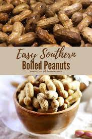 Easy Southern Boiled Peanuts Recipe Gritsandpinecones Com Video Recipe Video Peanut Recipes Boiled Peanuts Easy Snacks