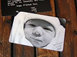 Engraved Picture Wallet Insert- Custom Front & Back Engraving Options