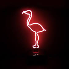 I Liked This Design On Fab Desktop Neon Light Flamingo Neon Lighting Neon Signs Flamingo Lights