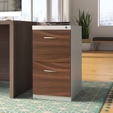 Safco onyx™ 2 drawer mobile/pedestal file, black,letter, 15.75''w (5215bl) 4.5 stars, 3 customer reviews. Symple Stuff Ziegler Deep Pedestal 2 Drawer Mobile Vertical Filing Cabinet Reviews Wayfair