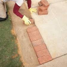 You can post a reply with the number corresponding to the above list.(which do you prefer and why?) here in the san francisco bay area, lots are too small to trench. Use Brick Borders For Path Edging Brick Border Path Edging Brick Garden Edging