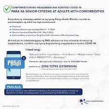 The fact that people who have a disease or condition also have one or more other diseases or…. Tagalog News Siguraduhin Na Tama Ang Contact Details Pasig Lgu Sa Mga Nag Register Sa Bakuna Philippine Information Agency
