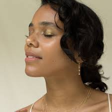 Dangle Huggie Earrings Gold Sterling Silver Dangling Hoops Earrings