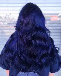 Dark Blue Hair Color Pravana Blue Violet Aquamarine Blue Topaz Kyleedanaehair Pravana Blue Topaz Blue Hair Long Hair Styles