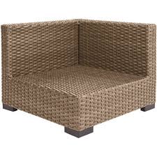 The most common natural wicker chair material is rattan. Hampton Bay Part D13320 Ssc N Hampton Bay Commercial Natural Wicker Left Arm Right Arm Or Corner Outdoor Sectional Chair Patio Chairs Home Depot Pro
