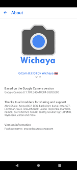 The package name of the updated android app bundle must be the same as the current version. Wichaya Gcam 8 1 101 Wichaya V1 2 Apk