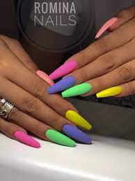 18 Cute Summer Nails Designs To Copy Right Now Coffin Nails Designs Shiny Nails Designs Beautiful Nail Designs