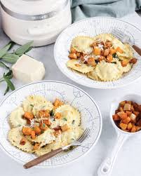 Raviolis Butternut Et Ricotta Stoemp It Up Recept In 2020