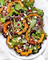 Acorn Squash Salad Recipe Squash Salad Acorn Squash Sliced Acorn Squash Recipe