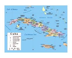 Cuba's provinces from west to east: Maps Of Cuba Collection Of Maps Of Cuba North America Mapsland Maps Of The World