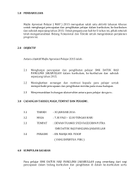 Introductionmalaysia ministry of education (kpm. Contoh Kertas Kerja Majlis Apresiasi Sekolah