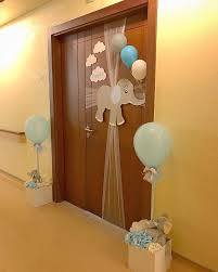 ایده هایی برای تزیین درب اتاق کودک با متریال هایی مثل فوم مقوا نمد تور و یا هر چیزی که با Baby Boy Decorations Baby Shower Deco Girl Baby Shower Decorations