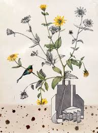 Green Flax Seed Boring Young Bores Stock Photo 1738133393