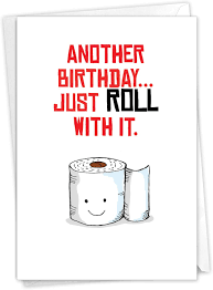 Welcome to the punpedia entry on birthday puns! Amazon Com The Best Card Company Toilet Pun Happy Birthday Card With Envelope Funny Toilet Paper Joke Illustrated Bathroom Humor Birthday Puns Roll C6119cbdg Office Products