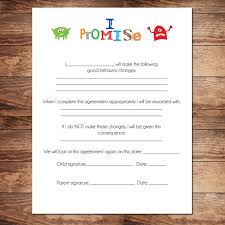 Printable Relationship Contract Printable Boys Contract
